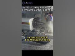 Процесс производства концевых фрез #фабрика #производство #cnc