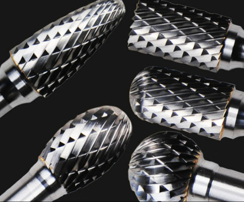 Сопротивление носки формы дерева конуса заусенца карбида вольфрама машины шарикоподшипника роторное