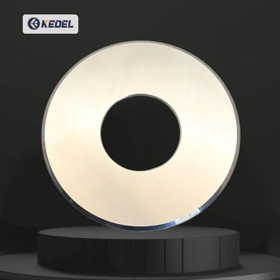 Нож для резки фольги Цементированный вольфрамовый карбид круглый лезвие Медная фольга и алюминиевая фольга Ножи для резки Промышленное лезвие