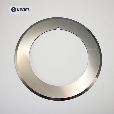 Круглый режущий нож с расположением канавки для резки батареи столбиков кусков Промышленные лезвия для батареи промышленности