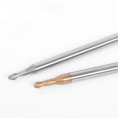 Вольфрамокарбидная конечная мельница с длиной флейты 2-8 мм, диаметром ствола 4 мм и общей длиной 50 мм для точной обработки