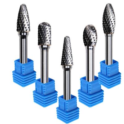 тип 6mm хвостовика файла 1/8 карбида вольфрама Sa отрезок роторного длинного одиночный двойной