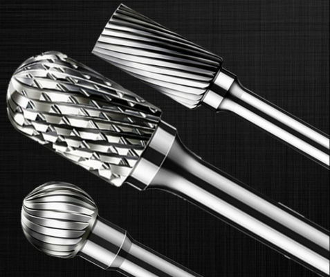 Сопротивление носки формы дерева конуса заусенца карбида вольфрама машины шарикоподшипника роторное