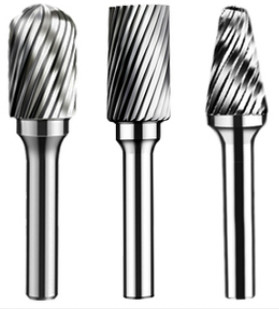заусенец карбида Yg8 вольфрама 3mm 6mm стальной роторный для деревянной вогнутой фасонной фрезы сферы
