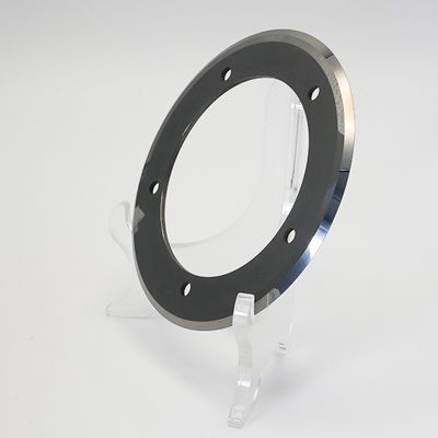 Полудисковый круглый нож с шестью отверстиями для полу- и полной резки, твердосплавный круглый промышленный нож для машин полной и полу-резки