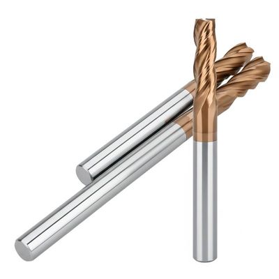 Торцевая фреза 2mm карбида вольфрама CNC 12mm 6mm резцы носа шарика 200 mm 6 Ballnose филируя