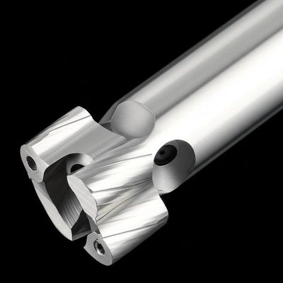 Карбида каннелюры Hrc 45 тип хвостовика резцов 40mm 16mm торцевой фрезы обратного заканчивая