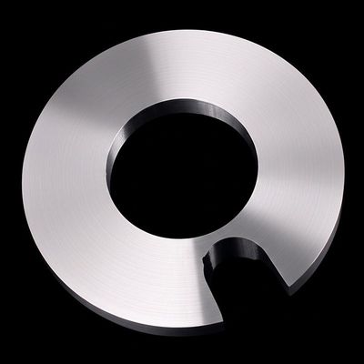 Круглый режущий нож с расположением канавки для резки батареи столбиков кусков Промышленные лезвия для батареи промышленности