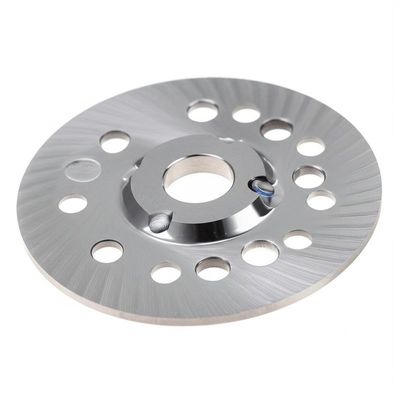 Полудисковый круглый нож с шестью отверстиями для полу- и полной резки, твердосплавный круглый промышленный нож для машин полной и полу-резки
