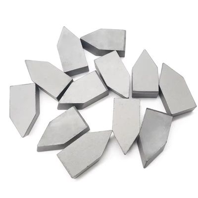 Твердосплавные напайки YG6 Alloy с высокой износостойкостью, изготовленные по индивидуальным размерам, для производства инструментов и пресс-форм