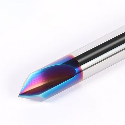 65° 2-флейтовый инструмент с 90° угловым резачём вольфрамового карбида для нержавеющей стали