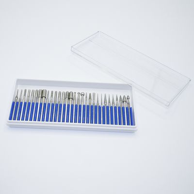 Тип C 1/8" Хвостовик HRA 89-92.5 Твердость Карбидный роторный бор для электрических и угловых шлифовальных машин