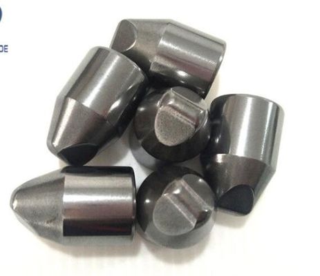 Кнопки из карбида вольфрама для бурения нефтяных скважин, марка BK6C, твердость 90.3-91 HRA