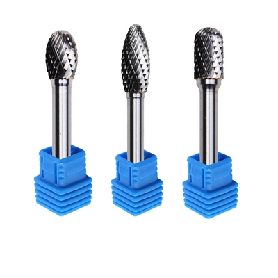 Шарнирное соединение файла заусенца карбида 12 Collet одиночное двойное отрезанное роторное формирует тип b