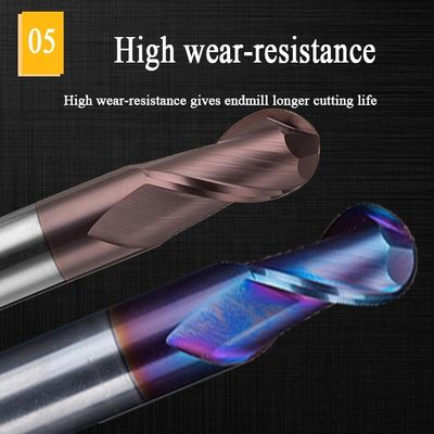 Торцевая фреза 200mm карбида вольфрама стальная алюминиевая 6 каннелюра R3 4 Hrc 45 Hrc 55 круглая