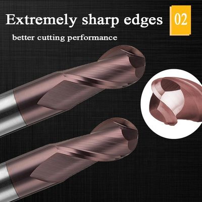 Высокая торцевая фреза карбида CNC твердости для машины токарного станка CNC