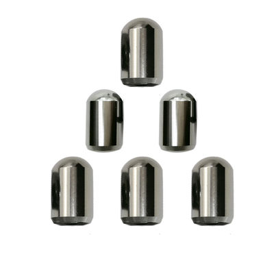 Кнопки из карбида вольфрама для бурения нефтяных скважин, марка BK6C, твердость 90.3-91 HRA