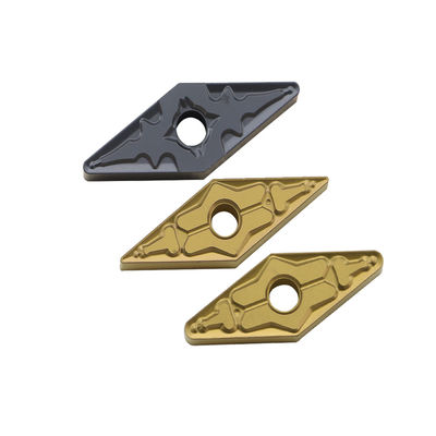 Вставки карбида CNC быстрого вырезывания VNMG1604 внешние поворачивая для стальной подвергать механической обработке