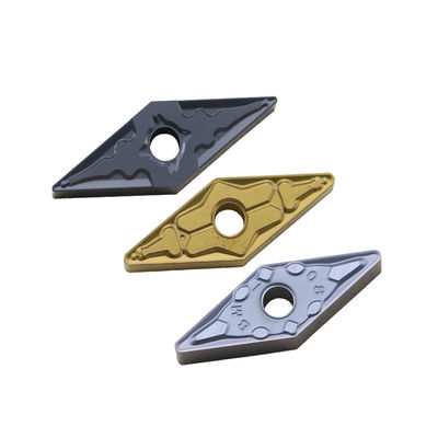 Вставки карбида CNC быстрого вырезывания VNMG1604 внешние поворачивая для стальной подвергать механической обработке